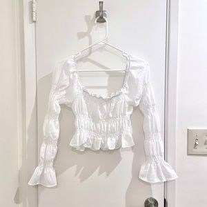 Princess Polly Jolee Top White